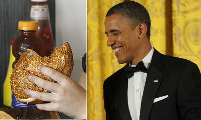 המבורגר ואובמה
