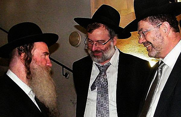 אנשי הפלג הירושלמי עם הרב גרוס