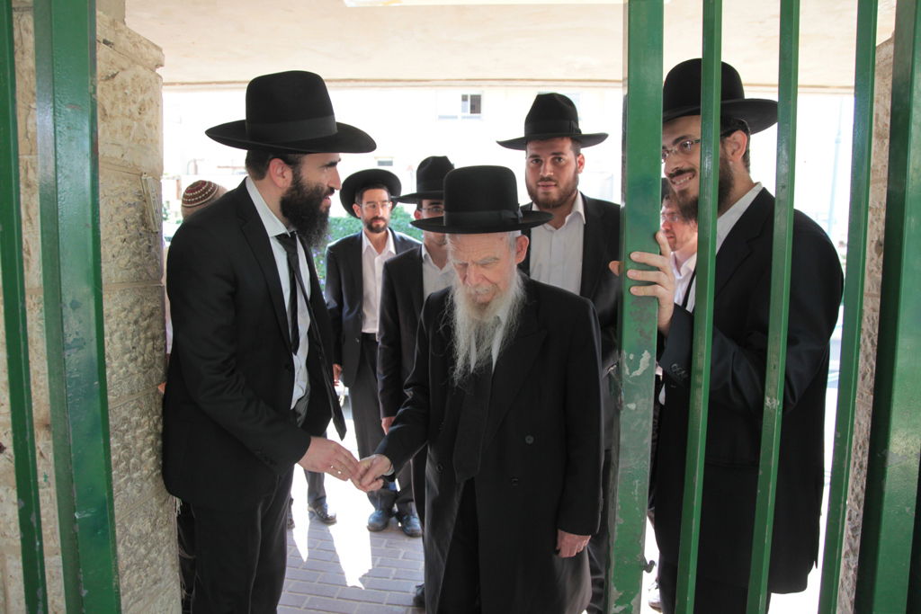 רבי גרשון אדלשטיין בביקור מיוחד באלעד ● תיעוד