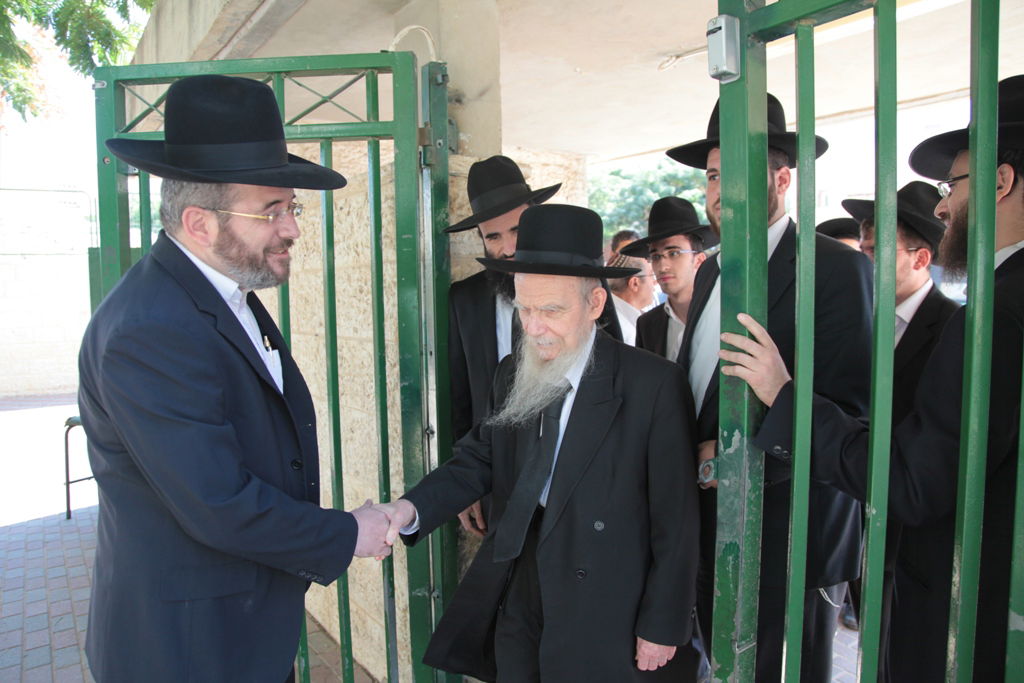 רבי גרשון אדלשטיין בביקור מיוחד באלעד ● תיעוד