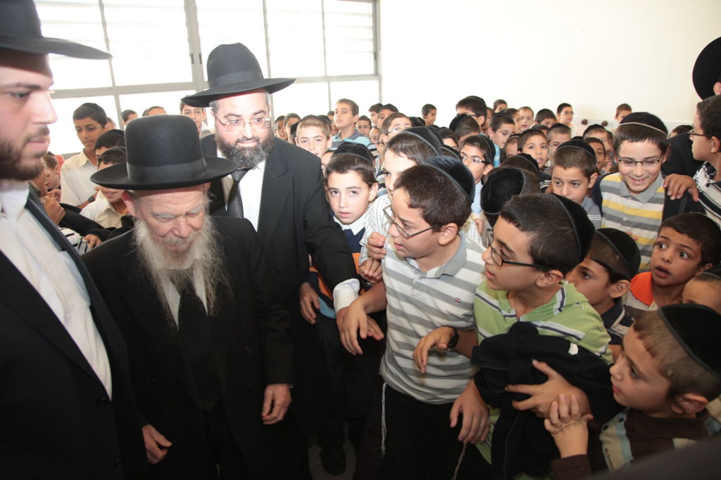 רבי גרשון אדלשטיין בביקור מיוחד באלעד ● תיעוד