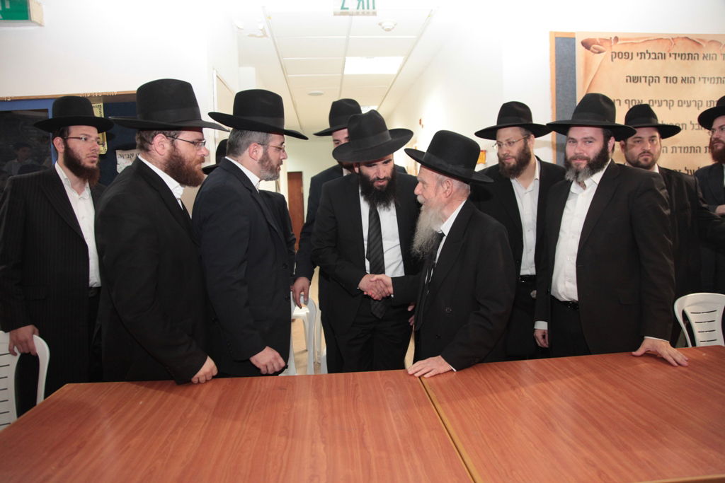 רבי גרשון אדלשטיין בביקור מיוחד באלעד ● תיעוד