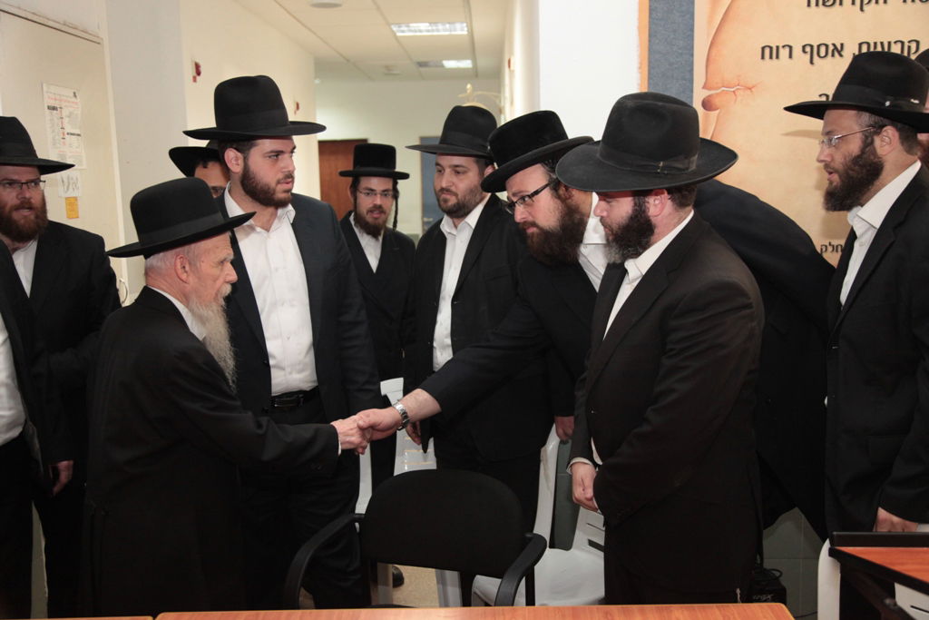 רבי גרשון אדלשטיין בביקור מיוחד באלעד ● תיעוד