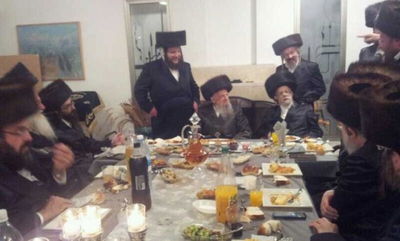 האדמו"ר בטיש, אמש