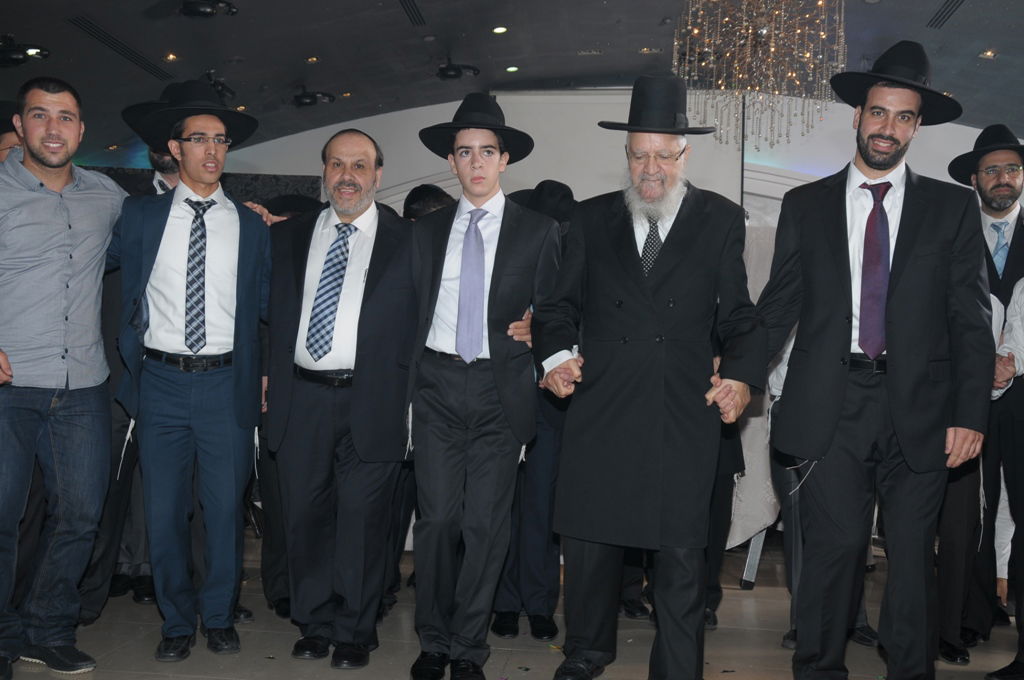 בבר מצוה לנכד ח"כ דוד אזולאי