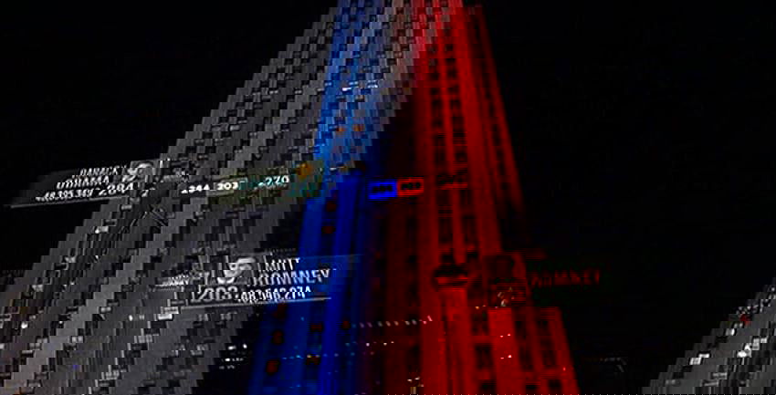 ברק אובמה ניצח והודיע "עוד ארבע שנים!" • ההמונים חוגגים