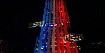 ברק אובמה ניצח והודיע "עוד ארבע שנים!" • ההמונים חוגגים