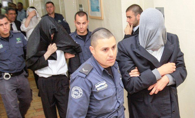 החשודים בבית המשפט, היום