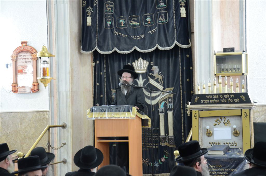 במלאות השלושים: מאות בהספד על רבי אברהם גניחובסקי זצ"ל