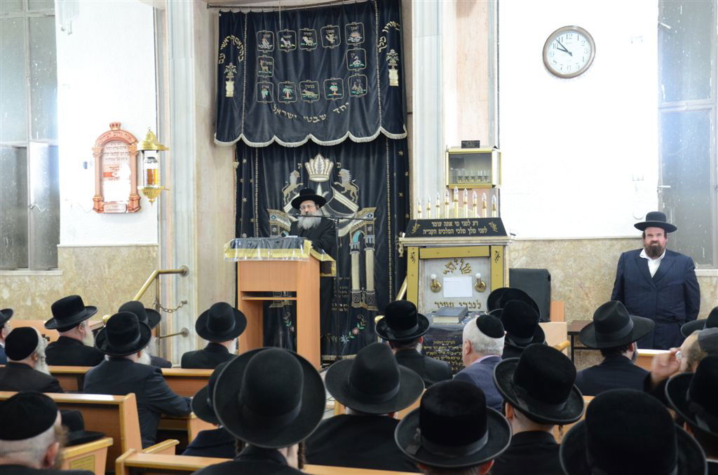 במלאות השלושים: מאות בהספד על רבי אברהם גניחובסקי זצ"ל