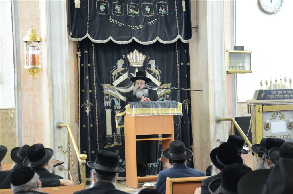 במלאות השלושים: מאות בהספד על רבי אברהם גניחובסקי זצ"ל