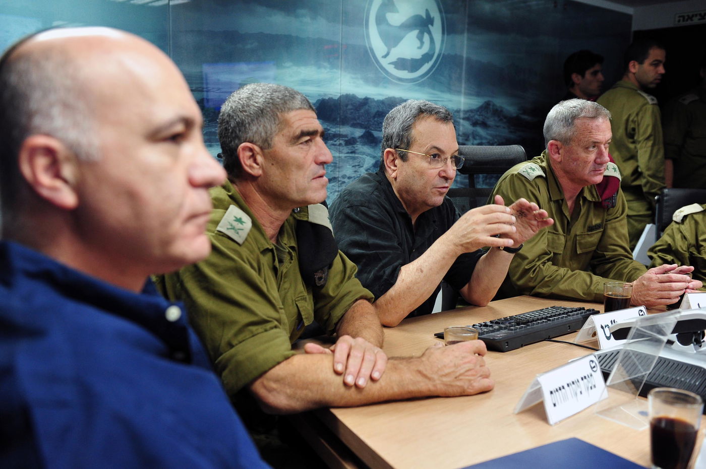 גנץ, ברק, רוסו, ויורם כהן