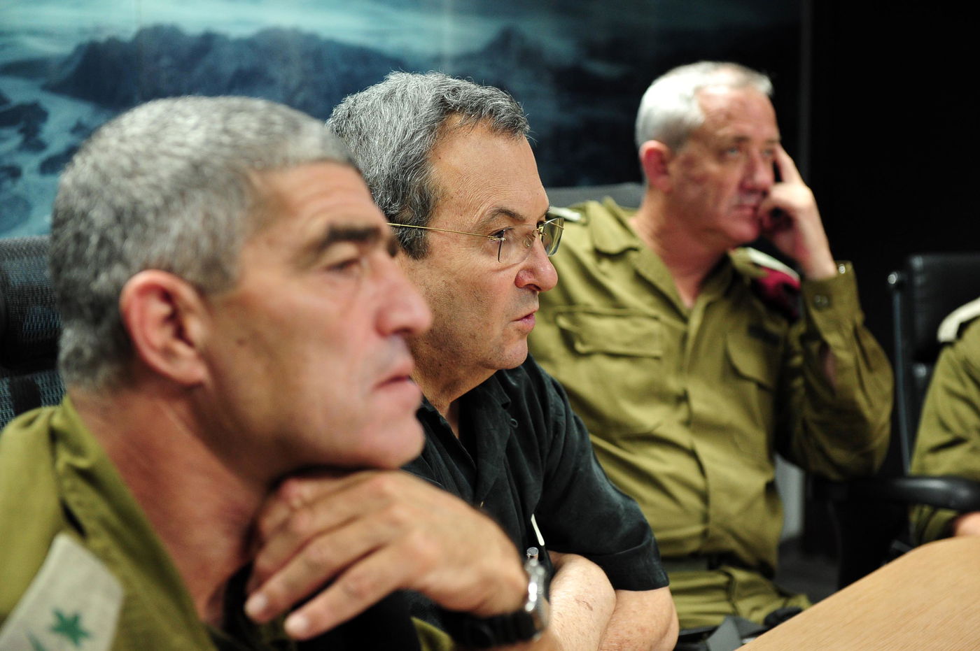 גנץ, ברק ורוסו