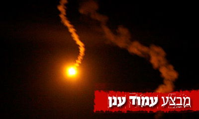 ירוט של מערכת 'כיפת ברזל'