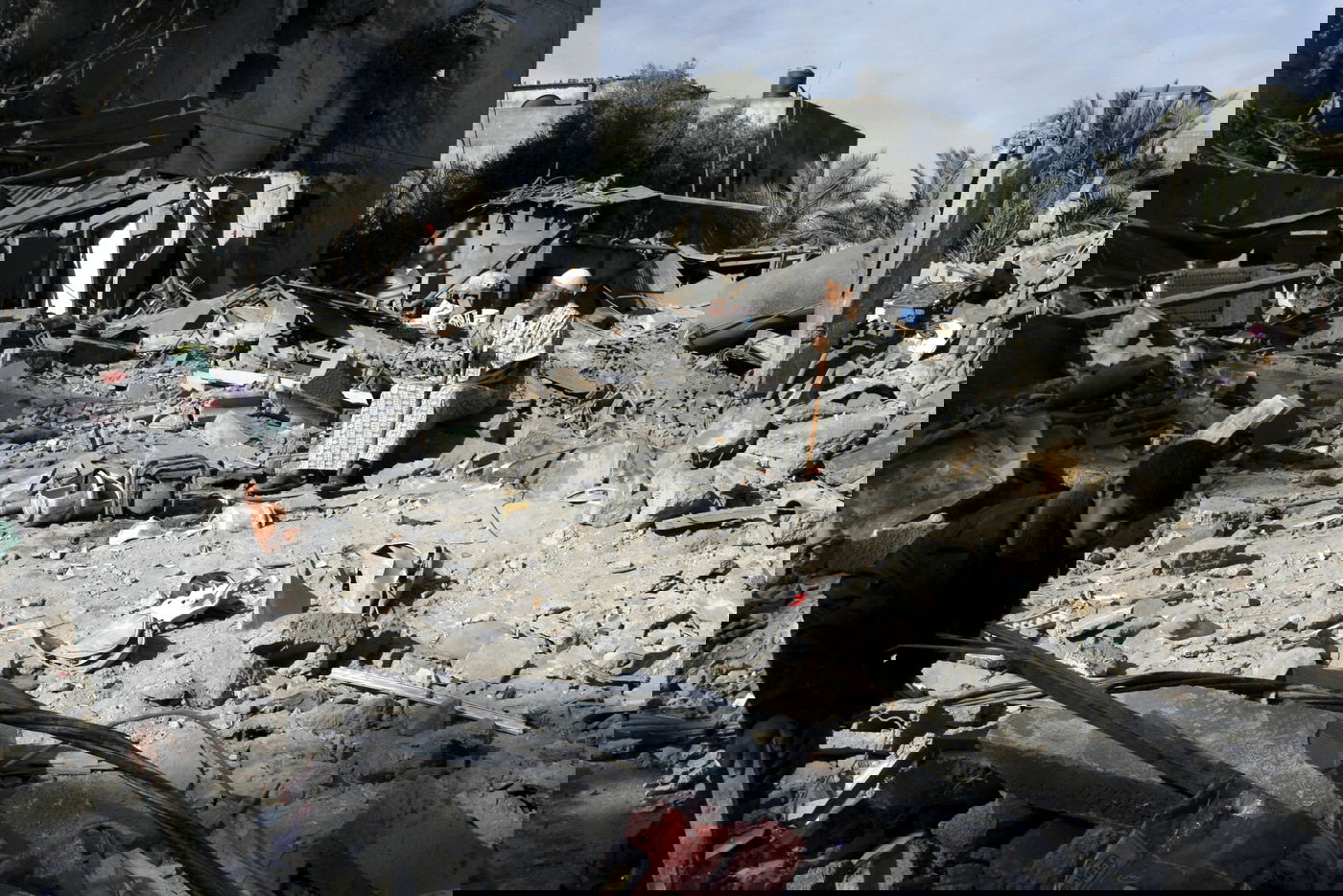 עזה הופכת לעיי חורבות • גלריה