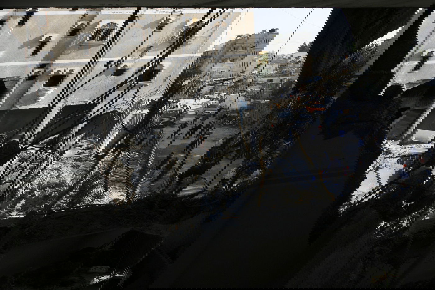 עזה הופכת לעיי חורבות • גלריה