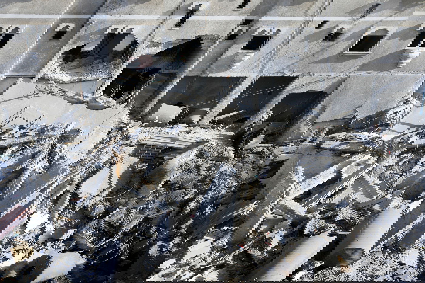 עזה הופכת לעיי חורבות • גלריה