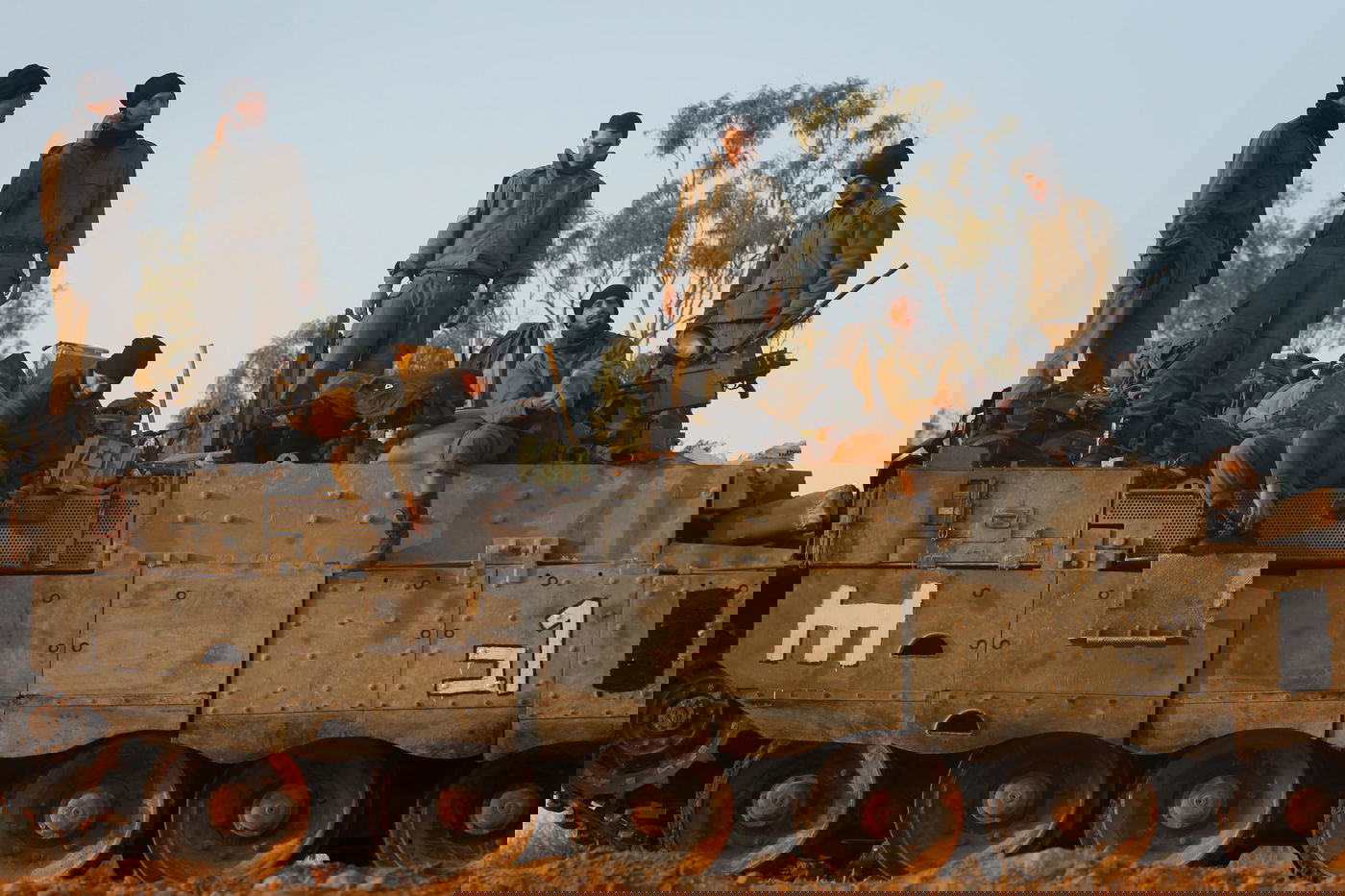 עמוד ענן, היום השביעי • תמונות מלחמה