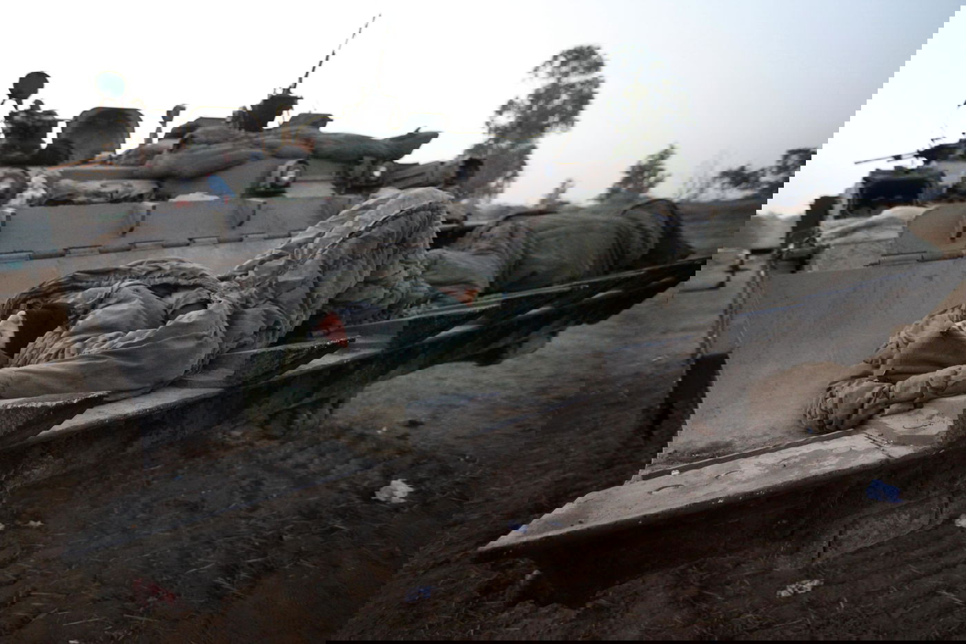 חיילי צה"ל בגבול רצועת עזה, הבוקר