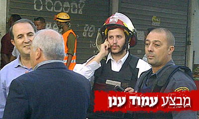 זירת הפגיעה באשדוד