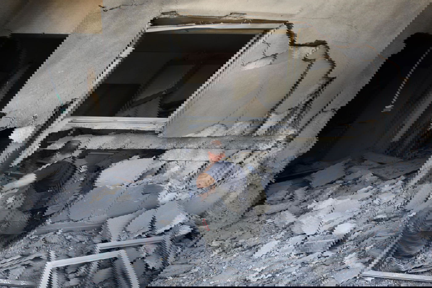 עמוד ענן, היום השביעי • תמונות מלחמה