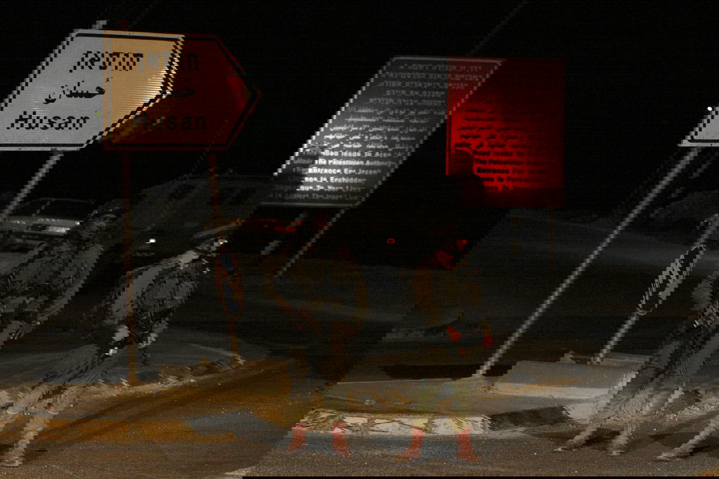 זירת הפיגוע