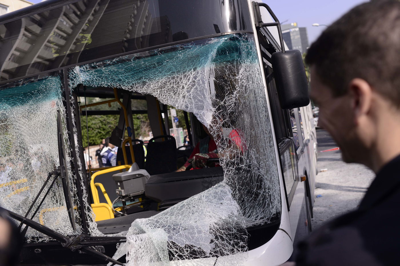 תיעוד: זירת הפיגוע בתל אביב