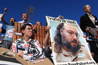 הפגנה למען שחרור פולארד