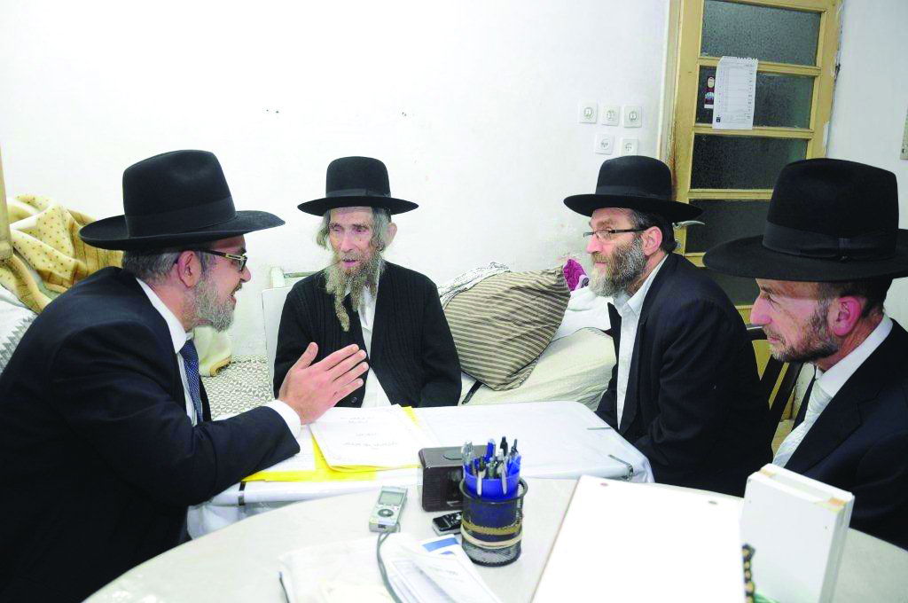 ,שלישיית דגל התורה החדשה במעונו של מרן הגראי"ל שטיינמן