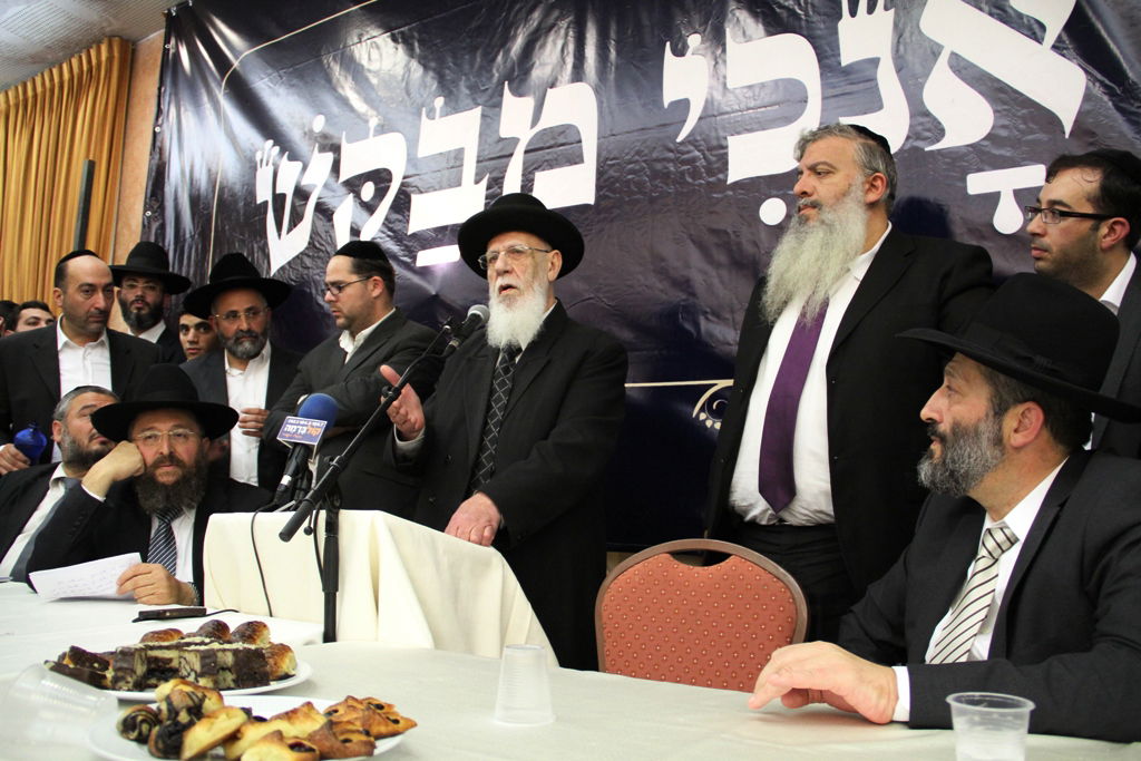 הרב אלבז לפעילי ש"ס: "21 מנדטים זה קל מאוד"