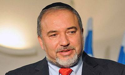 שר החוץ ליברמן