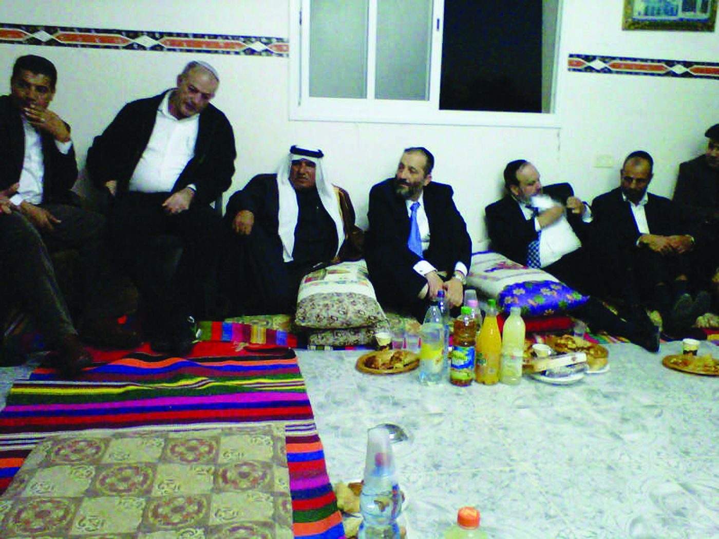 ,דרעי נפגש עם בדואים, אמש