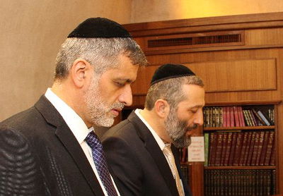 תיעוד: אריה דרעי ואלי ישי בכותל המערבי