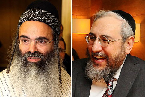 חיים אמסלם והרב אמנון יצחק