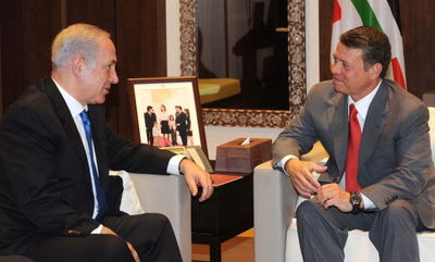 נתניהו ועבדאללה