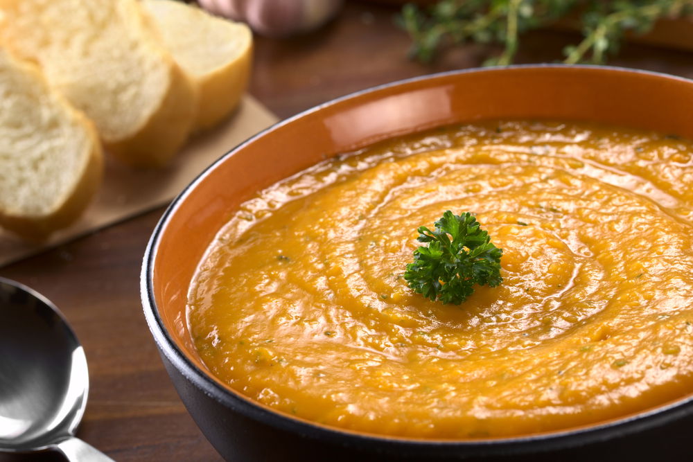 מרקם קטיפתי ומלא: מרק בטטה