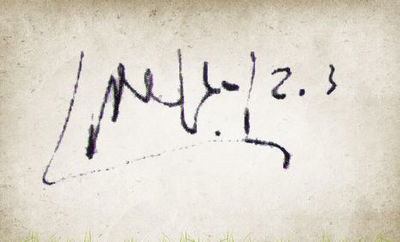 צניעות בחיים האישיים: חתימתו של דוד בן גוריון