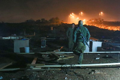 הפינוי, במוצ"ש