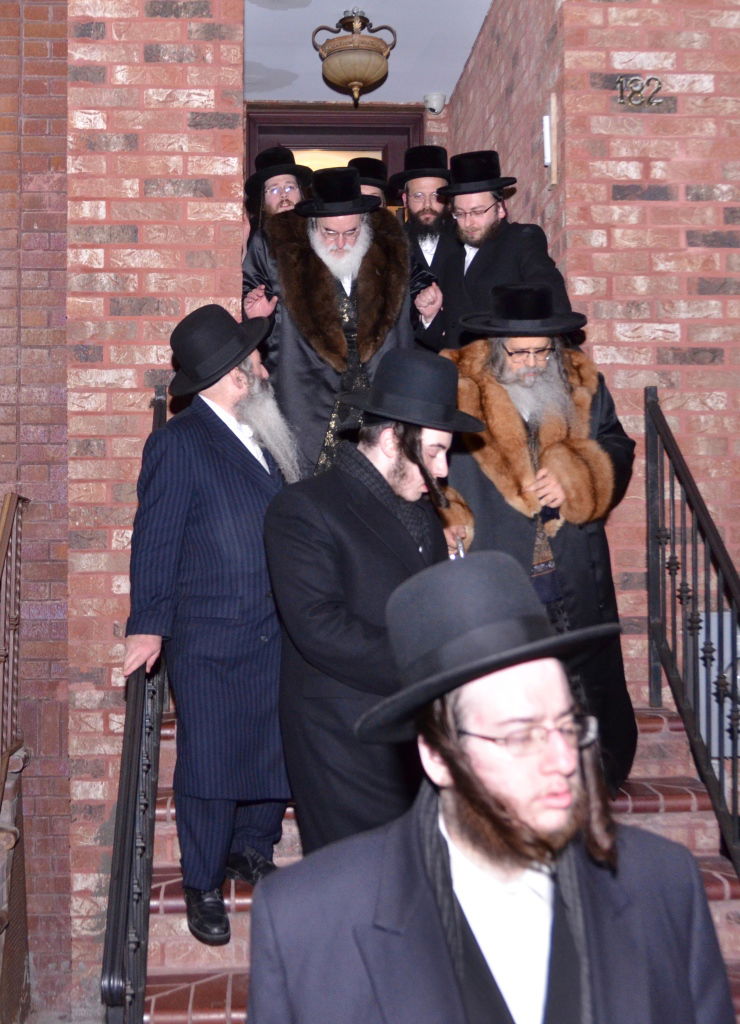 גלריה: פגישת האדמו"ר מויז'ניץ והאדמו"ר מסאטמר