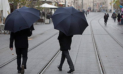 חורף בישראל, אתמול