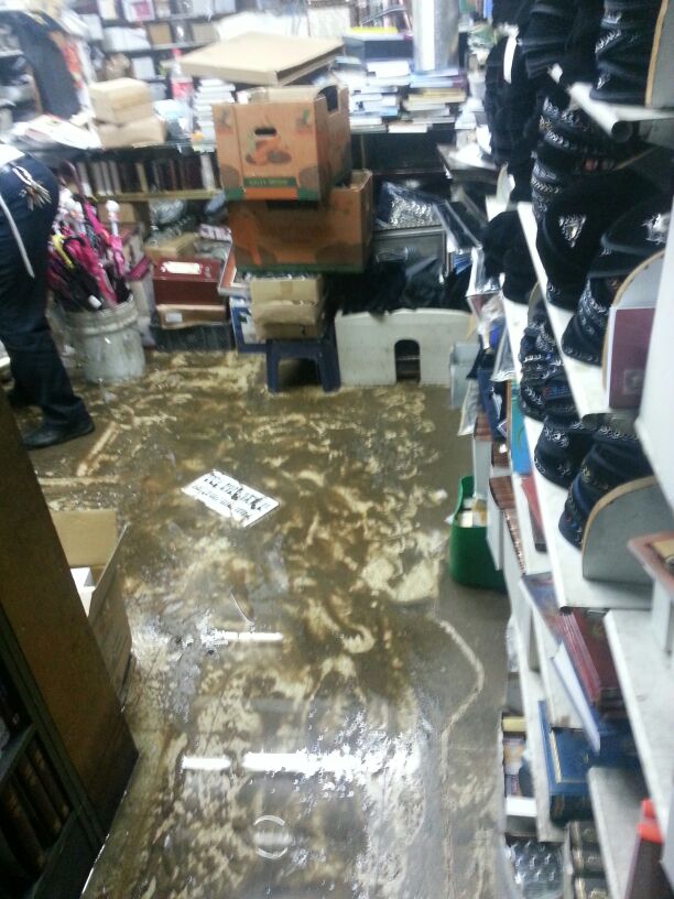 הנחל החרדי: צפו בבני ברק עולה על גדותיה