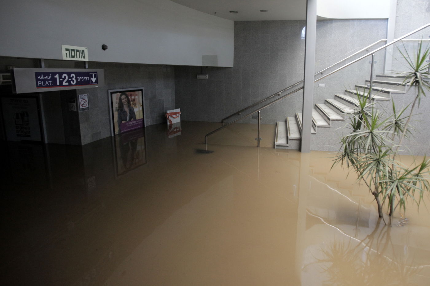 רוחות עזות וגשם סוער • תמונות מנזקי הסופה