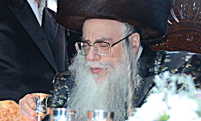 צאנז: שבע ברכות ודינר לרגל חנוכת הבנין החדש