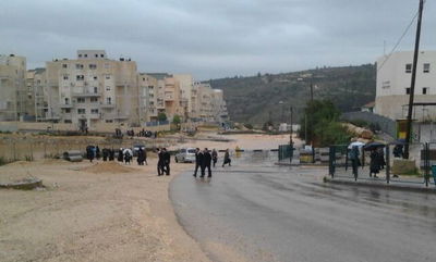 צפו: מודיעין עילית מוצפת