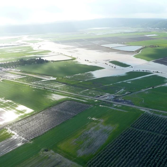 כשחדרה הפכה לונציה • תיעוד מהאוויר
