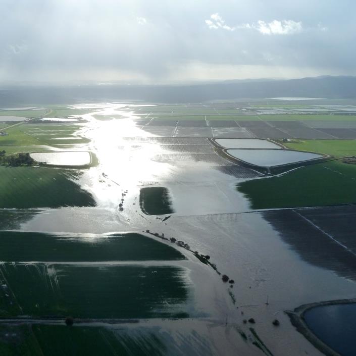 כשחדרה הפכה לונציה • תיעוד מהאוויר