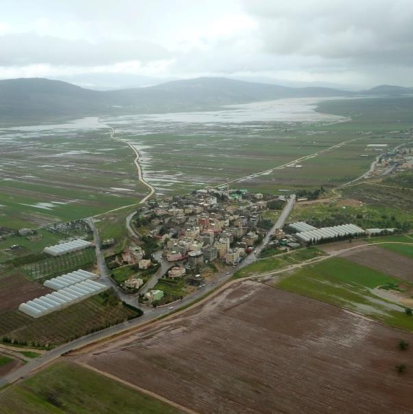 כשחדרה הפכה לונציה • תיעוד מהאוויר