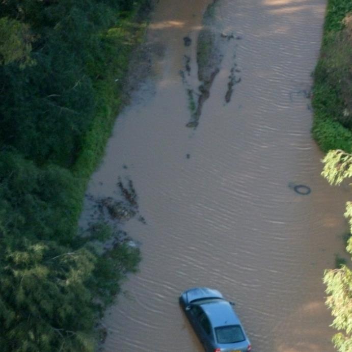 כשחדרה הפכה לונציה • תיעוד מהאוויר