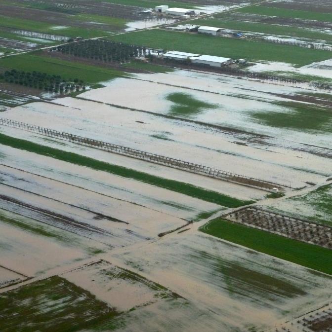 כשחדרה הפכה לונציה • תיעוד מהאוויר