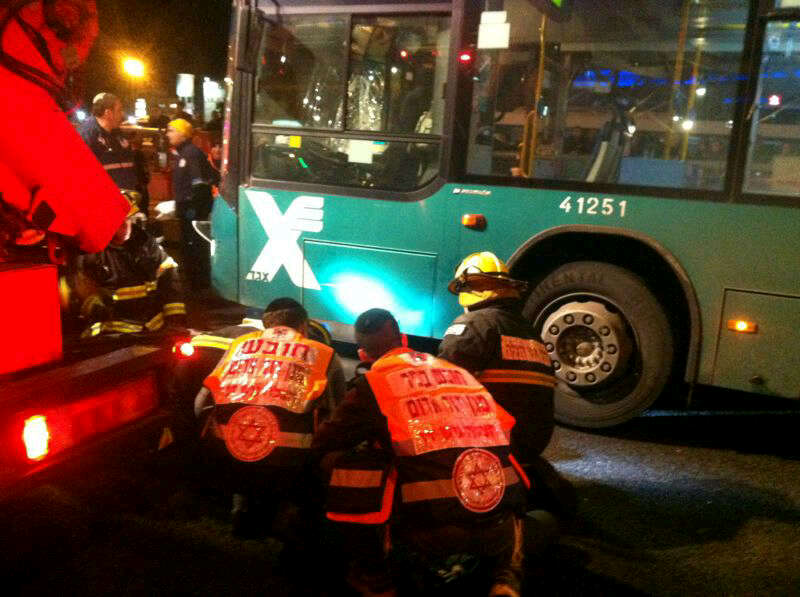 זירת התאונה